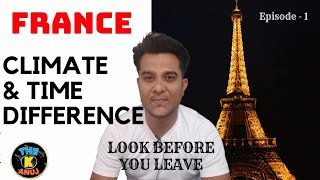 France !! Weather And Time Difference From INDIA