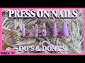 HOW TO make PRESS ON NAILS to sell | BASIC DO’s & DONT’s | Step By Step