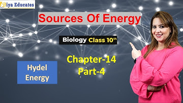 Sources Of Energy | Hydel Energy| Part-4| Chapter-14|Class-10|