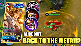 WELCOME BACK TO THE META ALICE!! ALICE NEW BEST BUILD EMBLEM FOR NEW SEASON!