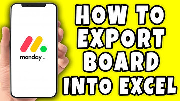 How to Export Board Into Excel on Monday.com (2025)