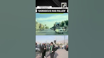 Thumbnail of ‘Damascus has fallen’, turning point for Syria as rebels storm capital, ousting Assad