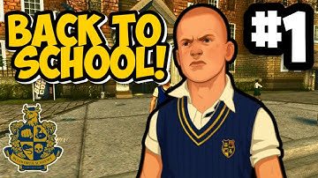 Back To School - Bully: Scholarship Edition Full Walkthrough Gameplay | Part 1