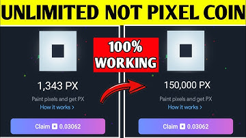 Unlimited NotPixel Coin Trick 100% Working | How To Get Unlimited NotPixel Coin