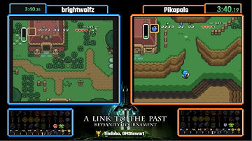 brightwolfz vs Pikapals. ALTTPR Keysanity Tournament 2018 Part 1
