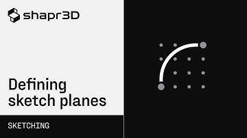 Shapr3D Manual - Defining sketch planes | Sketching