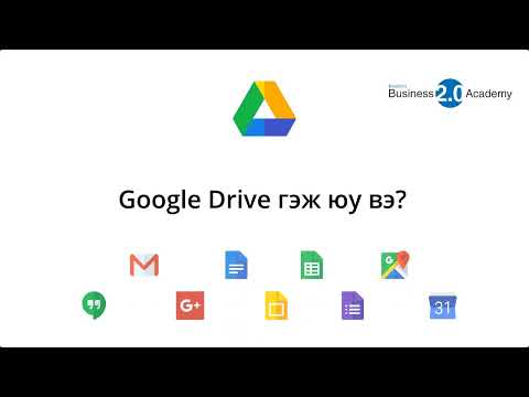 Видео: Tdrive гэж юу вэ?