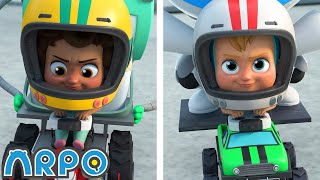 The RACE of the BABIES!! Who Will Win?! | Cool Cartoons for Kids | ARPO