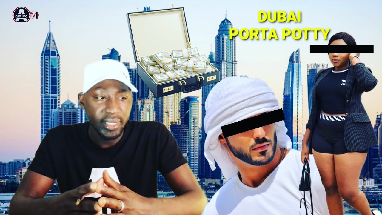 Whats Happening In Dubai Porta Potty Gambians Part Of It All You