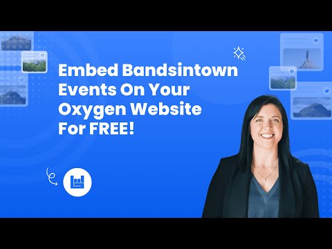 How to embed your  Bandsintown events on the Oxygen website for free? #embed #free #events #oxygen