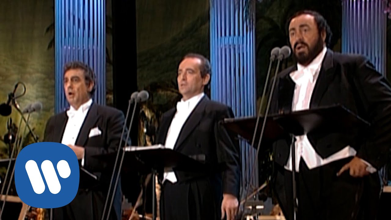 The Three Tenors in Concert 1994 Brindisi Libiamo ne lieti calici from La Traviata