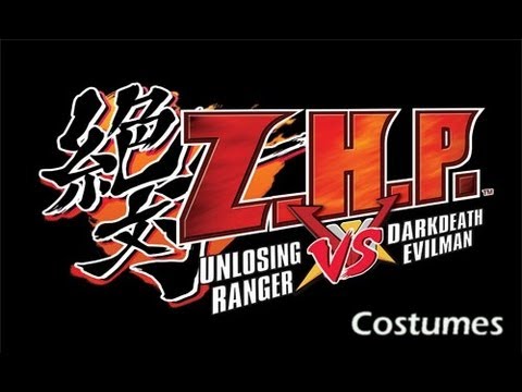 ZHP Unlosing Ranger vs Darkdeath Evilman - All Costumes