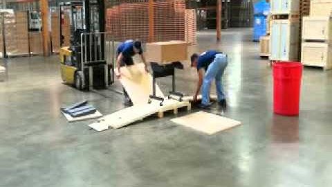 Test CratePak with ramp