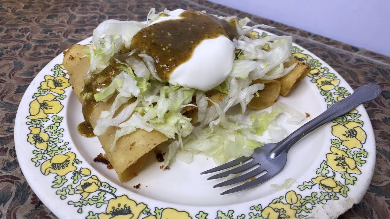 Receta Flautas de PAPA YouTube