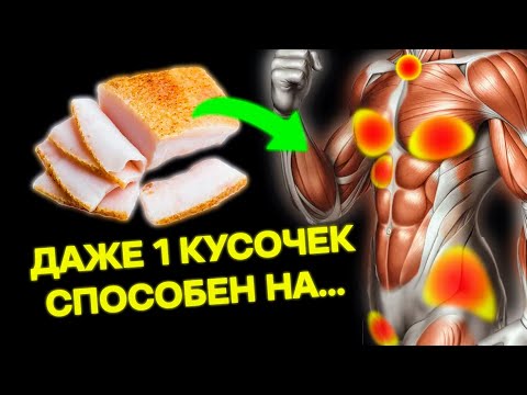 Что Творит Сало с Организмом 85  даже и не ПРЕДСТАВЛЯЮТ на что способен 1 кусочек..