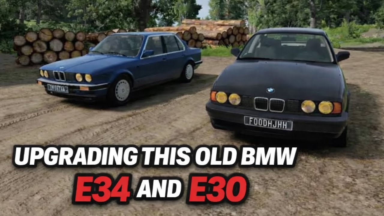 Upgrading Bmw E30 318i / Bmw E34 520i  (BeamNG Drive G920 )