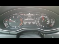 AUDI A4 B9 расход топлива 130 км/ч