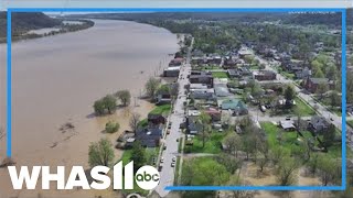 Several areas of Carrollton, Kentucky evacuated