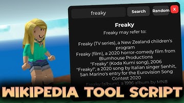 Wikipedia Tool Script - ROBLOX EXPLOITING