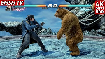 Sergei Dragunov vs Kuma (Hardest AI) - Tekken 7 | 4K 60FPS HDR