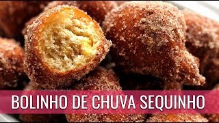 BOLINHO DE CHUVA SEQUINHO COM BANANA FÁCIL COM ÁGUA