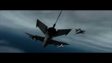 Ace combat two intro but with the orchestrated version of Lighting speed (read desc)