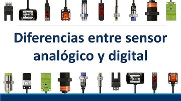 Explicando diferencias entre un Sensor analogico y uno Digital