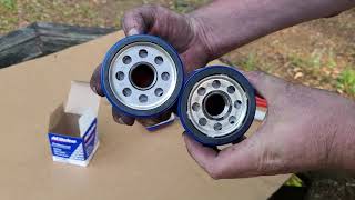 PF48E vs PF48 Oil Filters, Let's Cut 'em Open