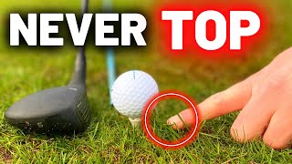 NEVER TOP A FAIRWAY WOOD WITH THIS SLIGHT CHANGE