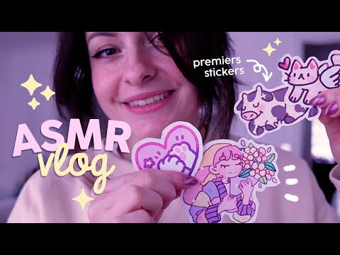 Vlog ASMR ~ Faire le second pas ✨ Je prépare ce que je veux vendre