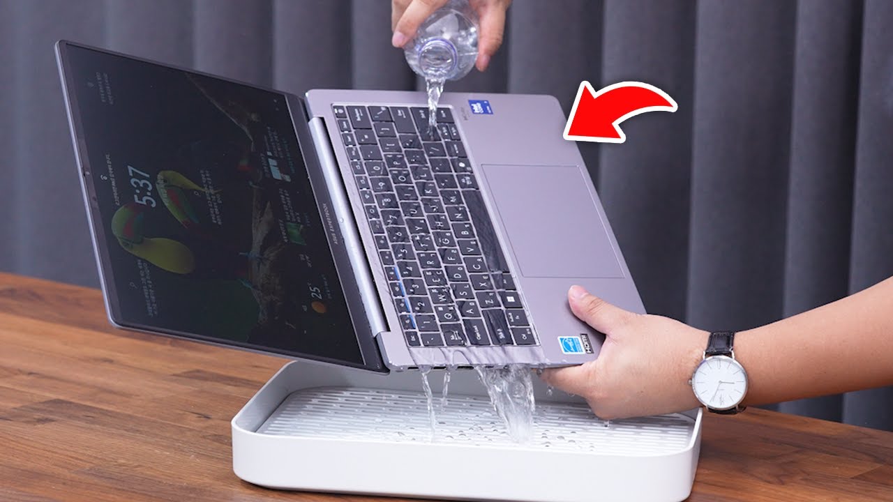 이 비즈니스 노트북 내구성이 그렇게 좋다고요? 직접 테스트 해봤습니다ㅋㅋ | ASUS ExpertBook P5