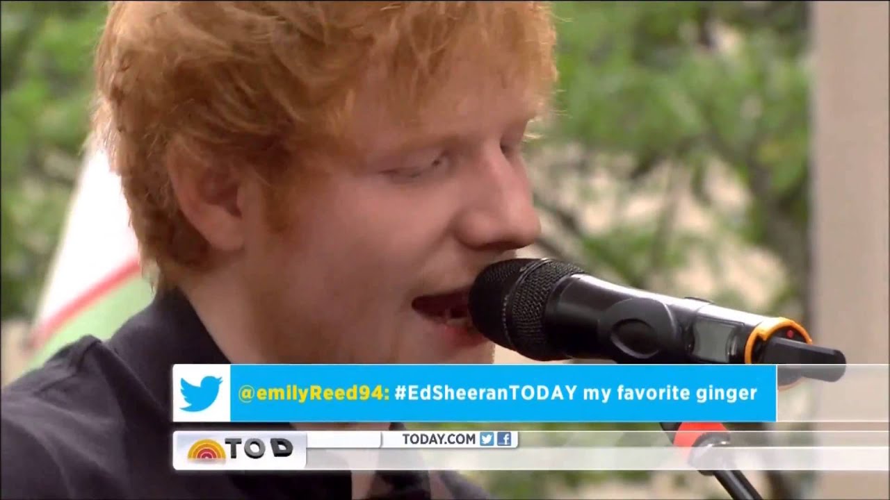 Ed Sheeran - You Need Me, I Don't Need You - US Breakfast TV 12/07/13