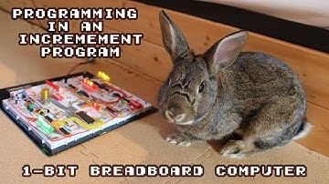 1-Bit Breadboard Computer P.07 – Programming in an Increment Program