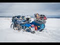 URAL with sidecar off road in deep wet snow / урал с коляской по снегу / мотоцикл урал