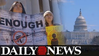 Kids from New Yorkers Against Gun Violence travel to DC for March for Our Lives