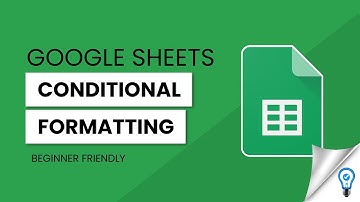 How to Use Conditional Formatting in Google Sheets - In LESS THAN 4 MINUTES!