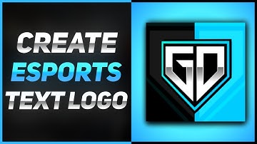 HOW TO MAKE ESPORTS TEXT LOGO ON ANDROID!