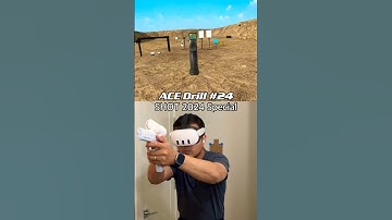 SHOT 2024 Special - ACE VR Drill No.024 （XZSHOOT for 1 free month on AceXR.com） #uspsa #ipsc #vr