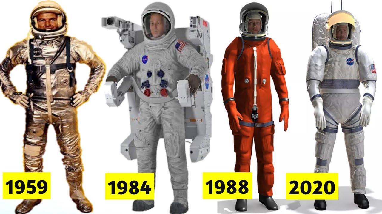 How Nasas Space Suits Have Changed Through The Years | Images and ...