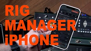 KEMPER PROFILER - Rig Manager for iPhone released (Stage) screenshot 5