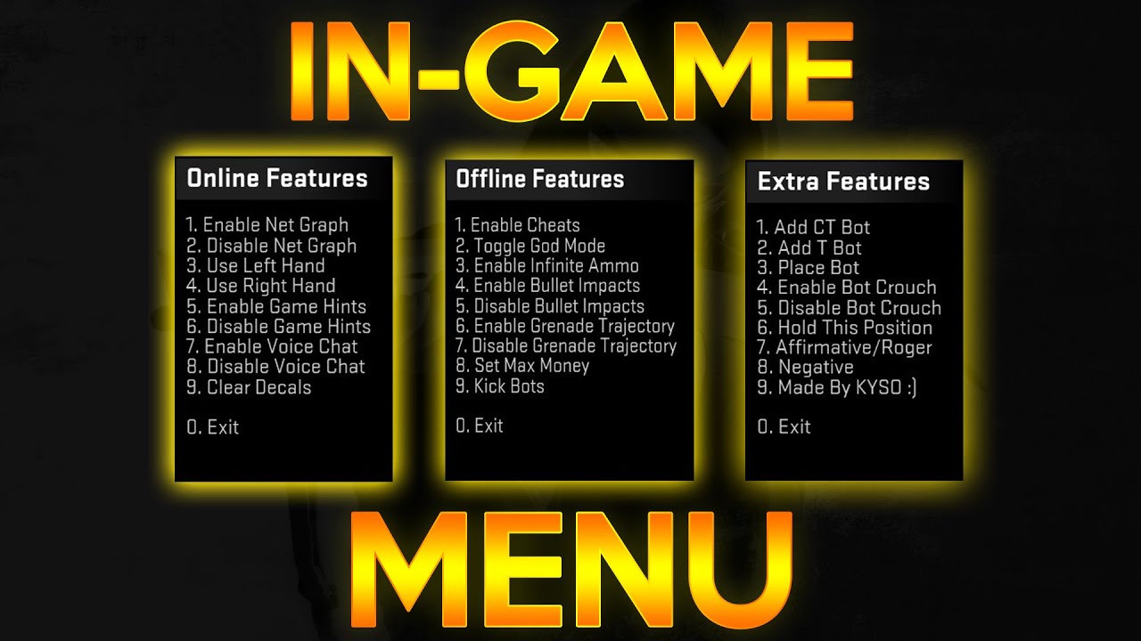 Вектор мод меню. Меню игры. Game menu CS. CS go Mod menu. Картинки Custom menu game.