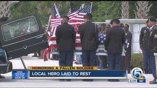 Sergeant Justin Johnson Burial service on Saturday