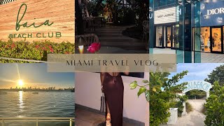 Miami Solo Travel Vlog| Date with Italian Guy, Nikki Beach Club, Shopping, Relaxation Day & More!