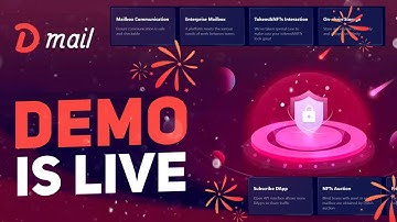 🍎 Dmail - the only mail application that combines the functions of NFT and distributed storage!
