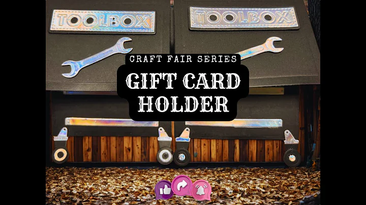 CRAFT FAIR SERIES 2025 - CRAFT FAIR IDEAS TUTORIALS - GIFT CARD HOLDER #papercraft #craftfairideas