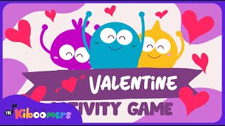 Miniatura de vídeo de "Valentine's Day Activity Game - The Kiboomers Movement Songs for Preschoolers"
