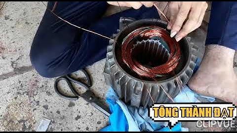 Đấu nối động cơ 3pha, tốc độ 2850v/p ( chia sẻ những bạn mới vào nghề )