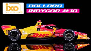 Dallara IndyCar #10 Alex Palou "DHL" Chip Ganassi Racing 1/18 Diecast Model Car by IXO Models
