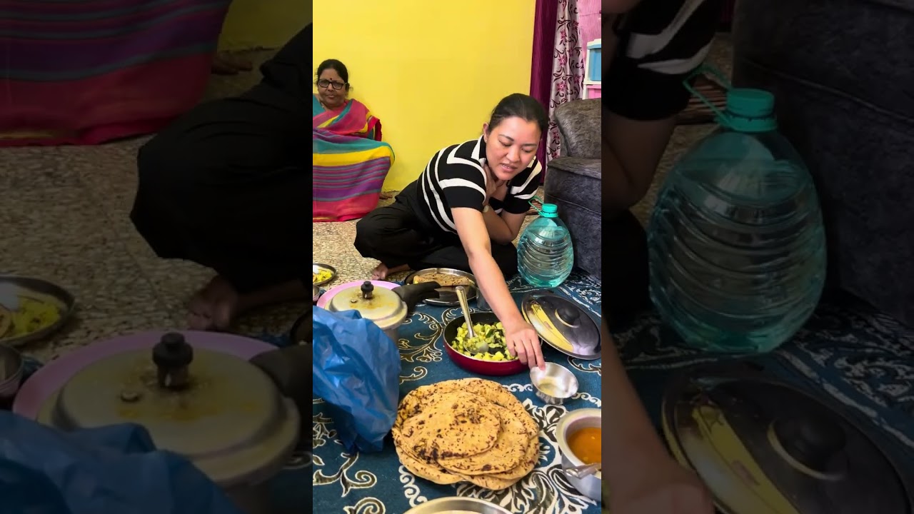Ngumpul Bareng Keluarga India 🇮🇳🍛 Makan Siang di Kos Adik Ipar India, Seru Banget!