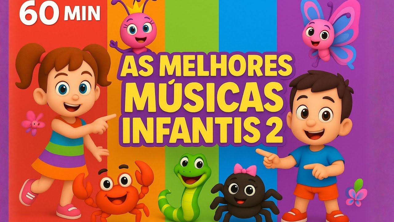 As Melhores Músicas Infantis 2 | 60 Min de Diversão com Dedé e Bubu Show
